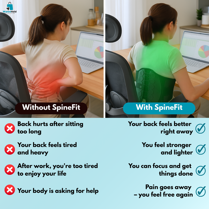 SpineFit before and after comparison